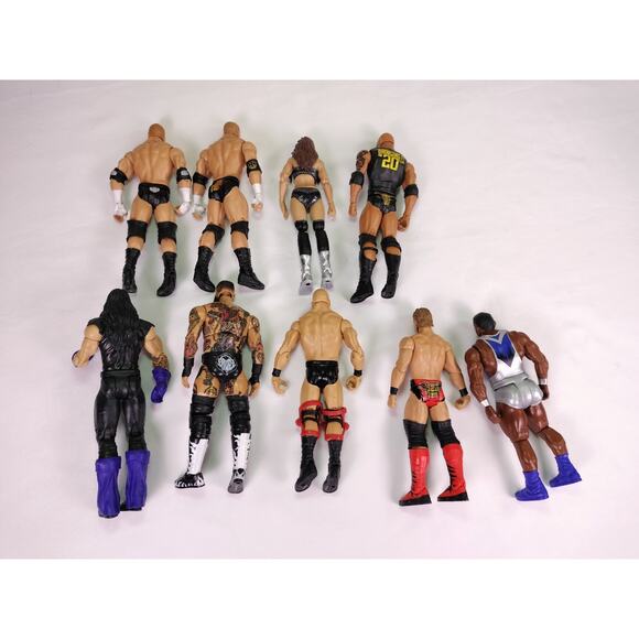2011-12 WWE Wrestling Figure Lot Of 9 - Picture 5 of 5